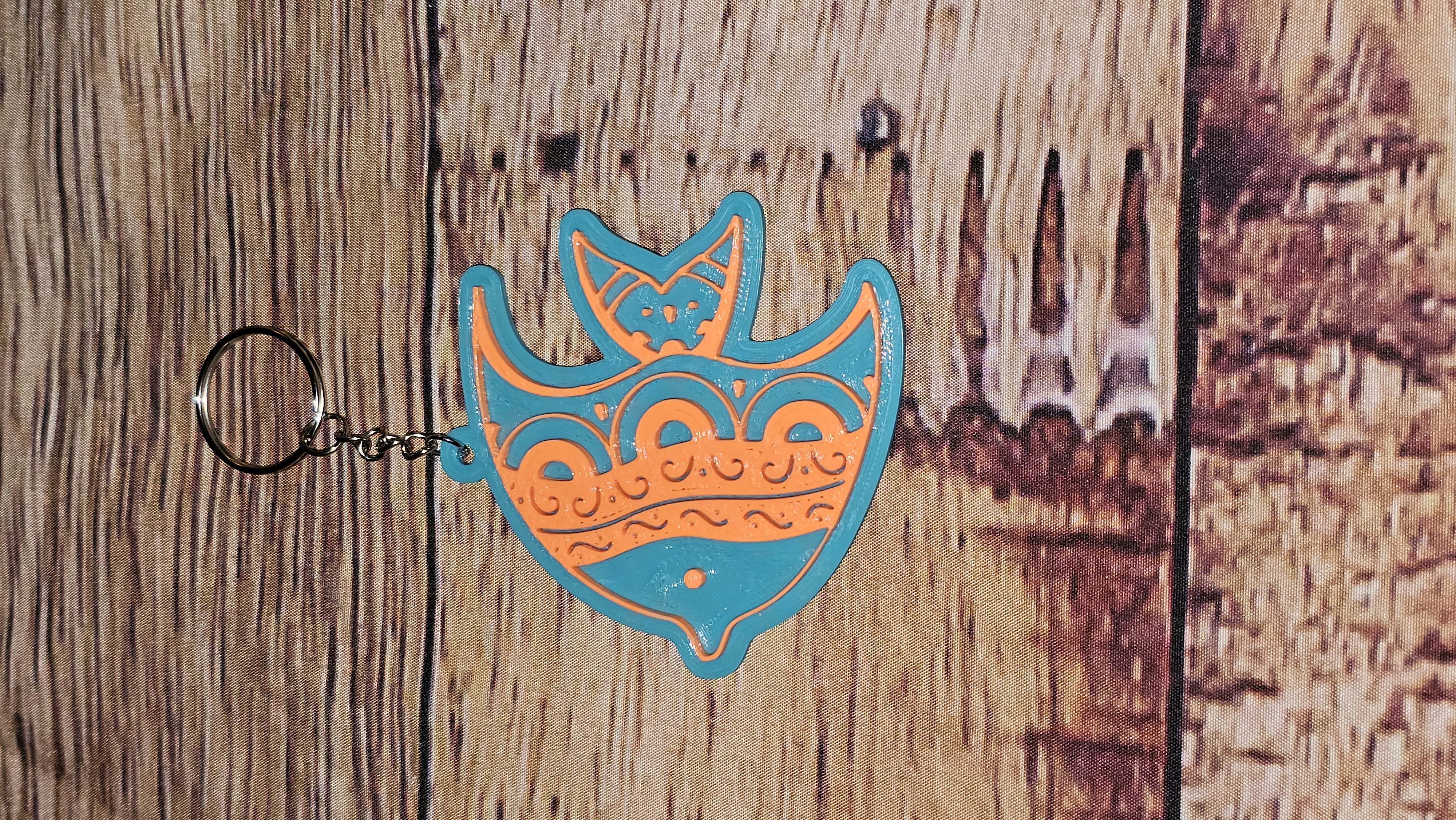 Custom Keychain - Personalized 3D printed keychain